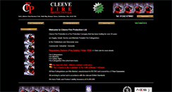 Desktop Screenshot of cleevefire.co.uk